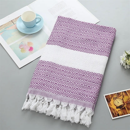 Turkish Beach Travel Bath Towel