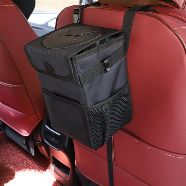 Car Trash Can with Lid