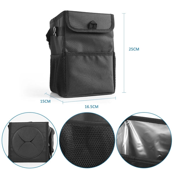 Car Trash Can with Lid