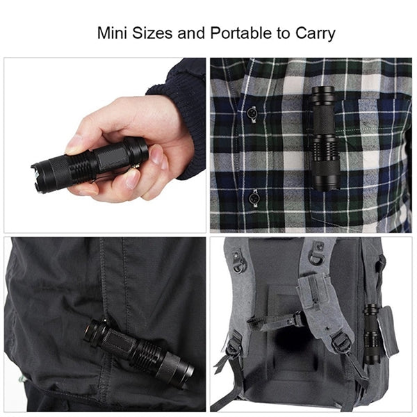 Zoom LED Mini Flashlight