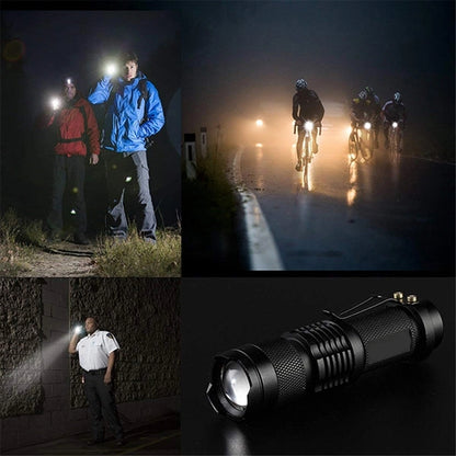 Zoom LED Mini Flashlight