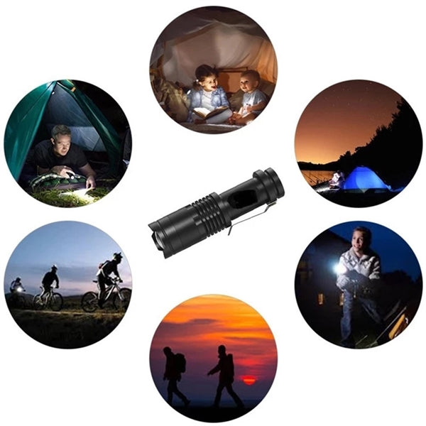 Zoom LED Mini Flashlight