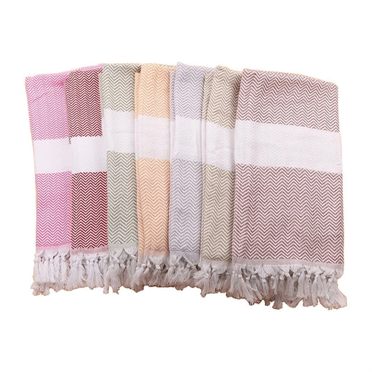 Cotton Turkish Beach Travel Bath Towel
