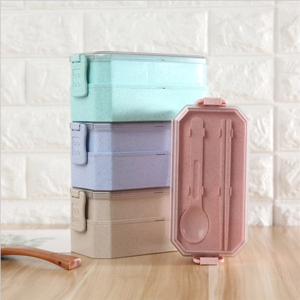 Eco-Friendly Wheat Fibre Bento Box