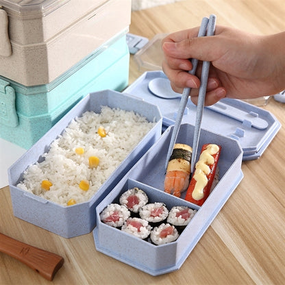 Eco-Friendly Wheat Fibre Bento Box