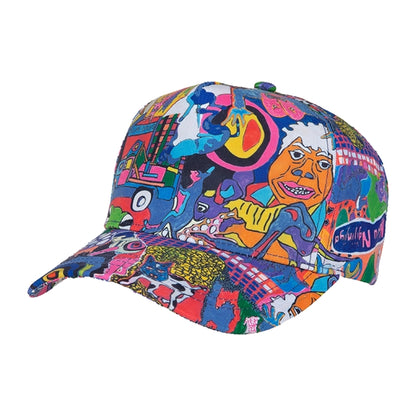 5 Panel Dye-Sublimated Structured Baseball Cap