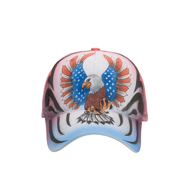 6 Panel Dye-Sublimated Structured Baseball Cap
