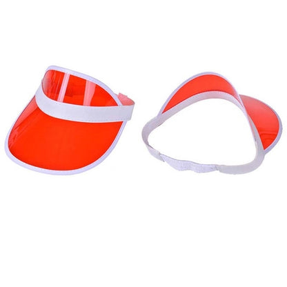 Plastic Clear Visor Sport Caps