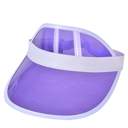 Plastic Clear Visor Sport Caps
