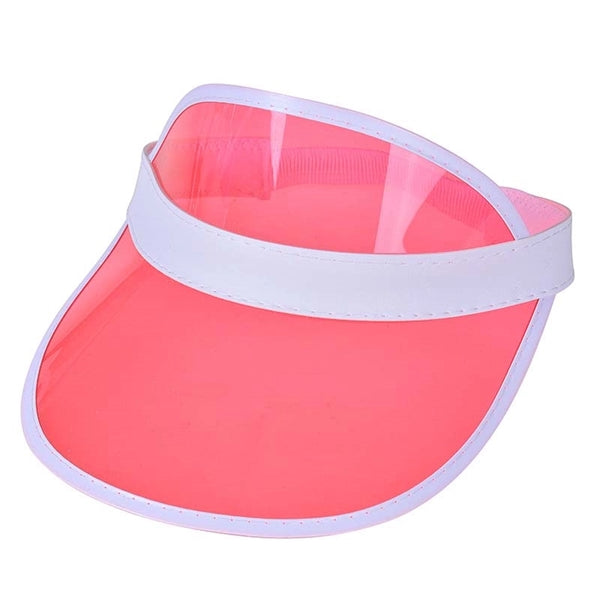 Plastic Clear Visor Sport Caps