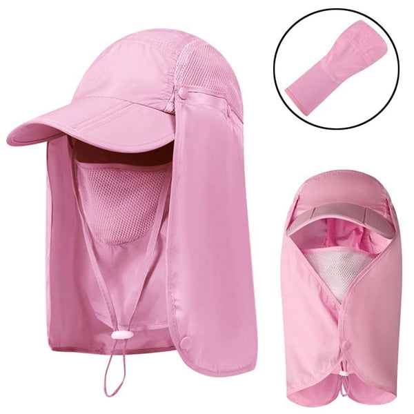 Baseball Fishing Caps with Neck Flap Cover