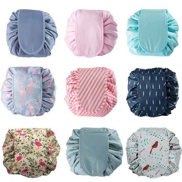 Lazy Drawstring Magic Cosmetic Bag