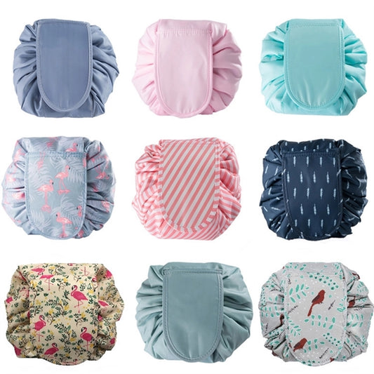 Lazy Drawstring Magic Cosmetic Bag