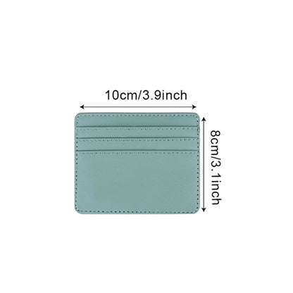 Slim RFID Blocking Card Holder Leather  Pocket Wallet