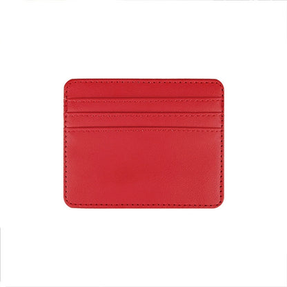Slim RFID Blocking Card Holder Leather  Pocket Wallet