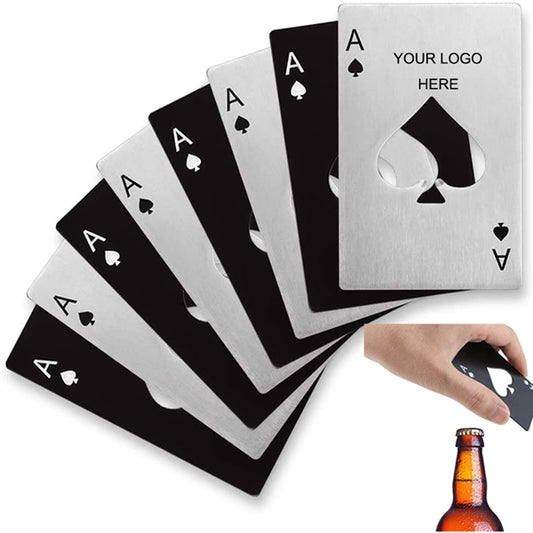 Casino Playing Cards Bottle Openers