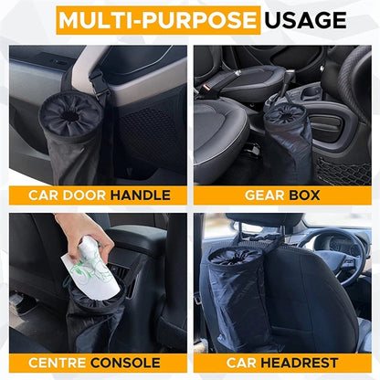 Waterproof Car Trash Can with Lid