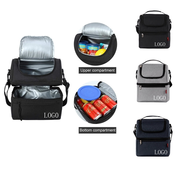 Double Deck Lunch Bag