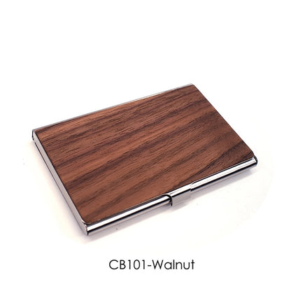 Wooden Business Card Holder