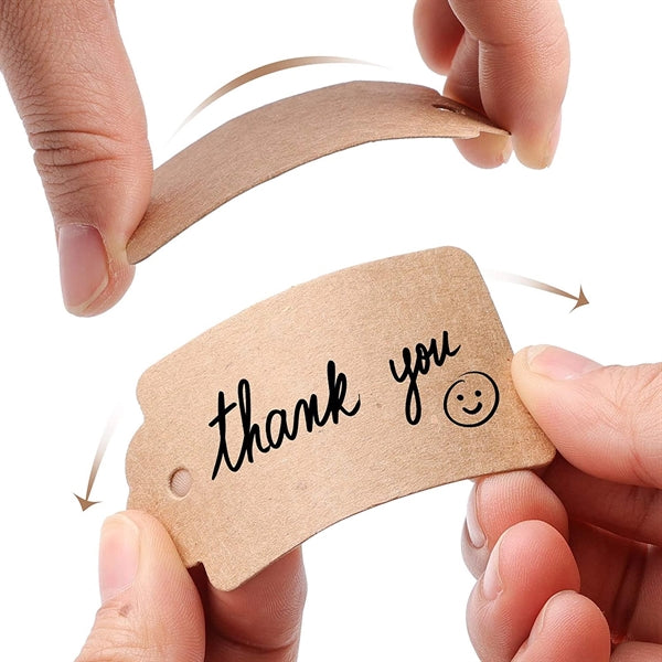 100pcs Kraft Paper Gift Tag