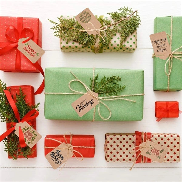 100pcs Kraft Paper Gift Tag
