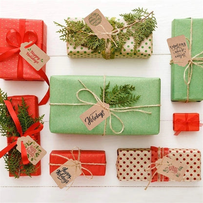 100pcs Kraft Paper Gift Tag