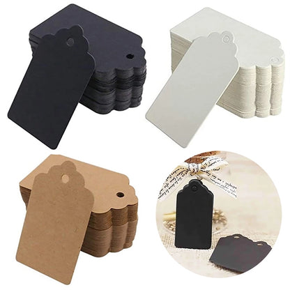 100pcs Kraft Paper Gift Tag