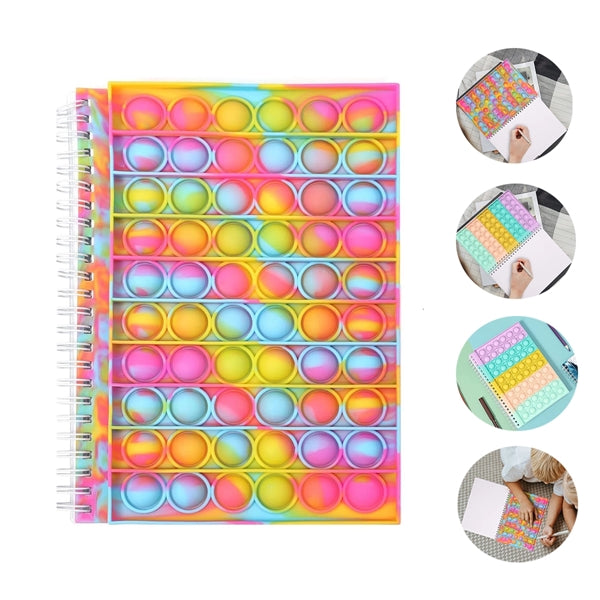Bubble Popping Game Fidget Pop Notebook