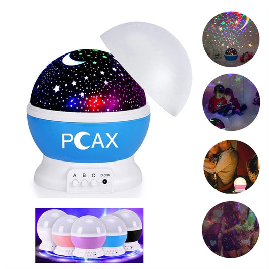360-Degree Rotating Star Projector