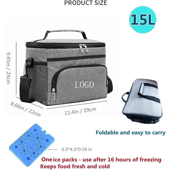 15L Insulated Lunch Bag