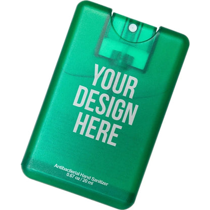 Credit Card Hand Sanitizer Spray