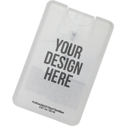 Credit Card Hand Sanitizer Spray