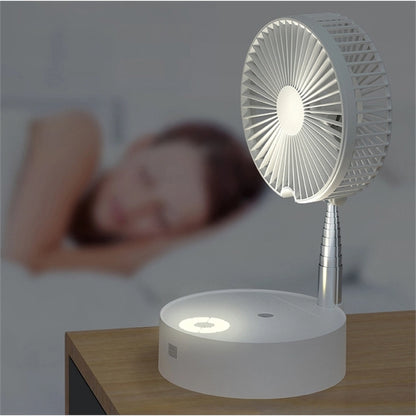 Folding Telescopic Floor Fan with Humidifier