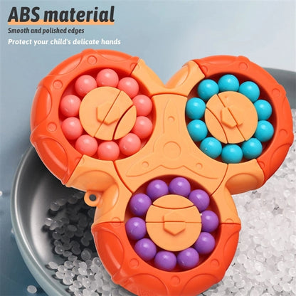 Six-Sided Rotating and Interoperable Puzzle