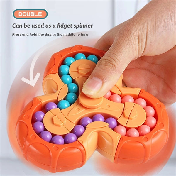 Six-Sided Rotating and Interoperable Puzzle