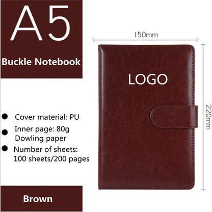 A5 Luxury Business Notebook  PU Leather Surface