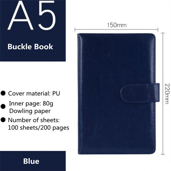 A5 Luxury Business Notebook  PU Leather Surface
