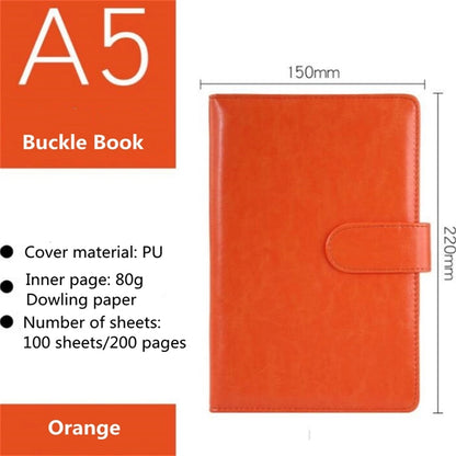 A5 Luxury Business Notebook  PU Leather Surface