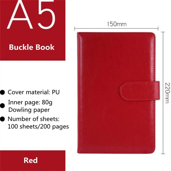 A5 Luxury Business Notebook  PU Leather Surface