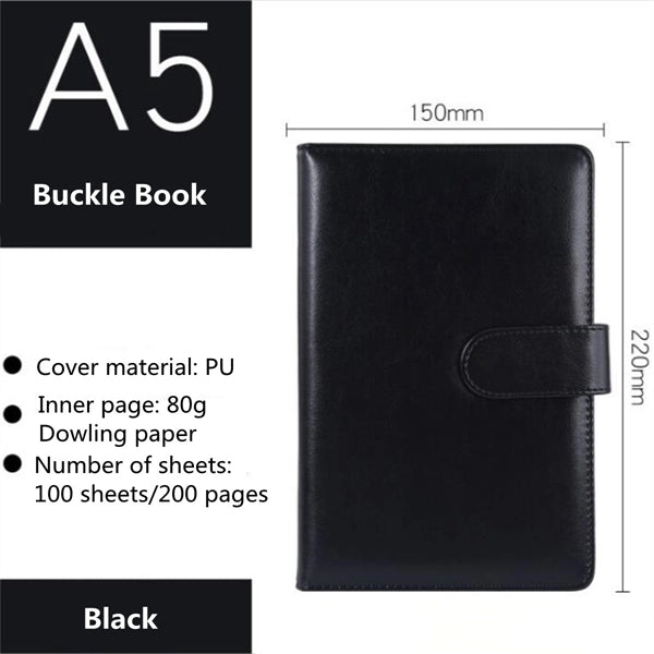 A5 Luxury Business Notebook  PU Leather Surface