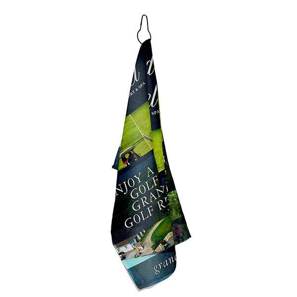 Recycled RPET 300 GSM Heavy Duty Microfiber Golf Towel