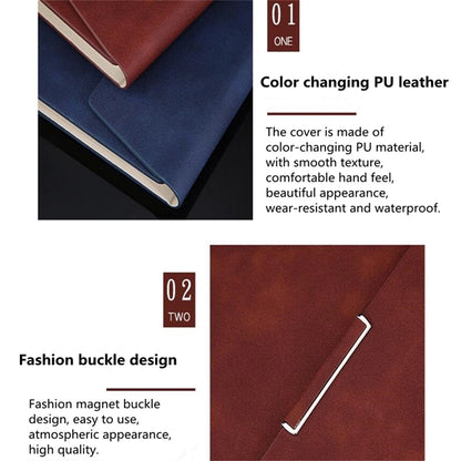 A5 Tri-fold Loose-leaf Notebook Business Office Diary