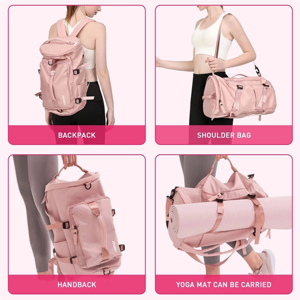 3 in 1 Travel Duffle Bag Daily Gym Backpack Tote