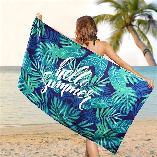 Full Color Micro Fiber Beach Towel