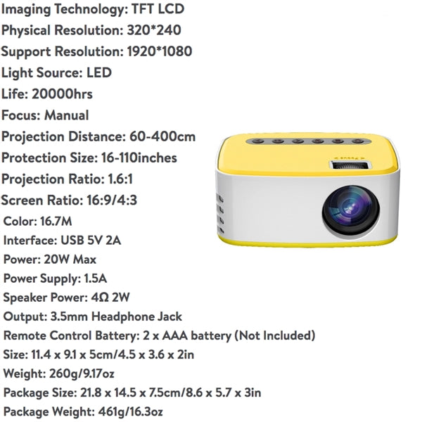 Mini Portable Projector