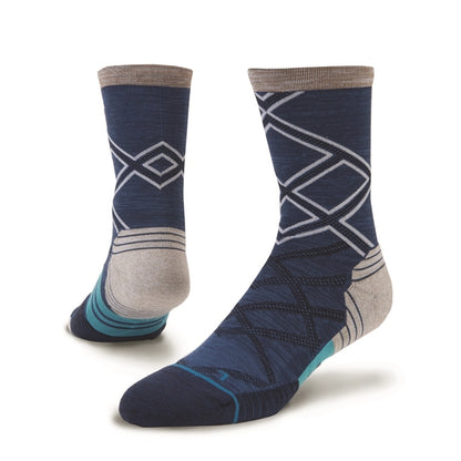 Cushioned mid cuff custom knit basketball socks, 144 needles