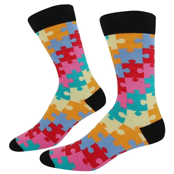 Below the calf 360 digital printed unisex socks, custom logo