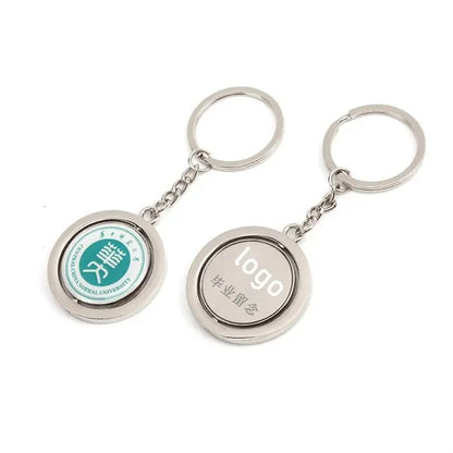 Rotating Metal Keychain