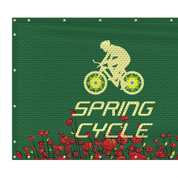 4' x 48' Polyester Mesh Banner