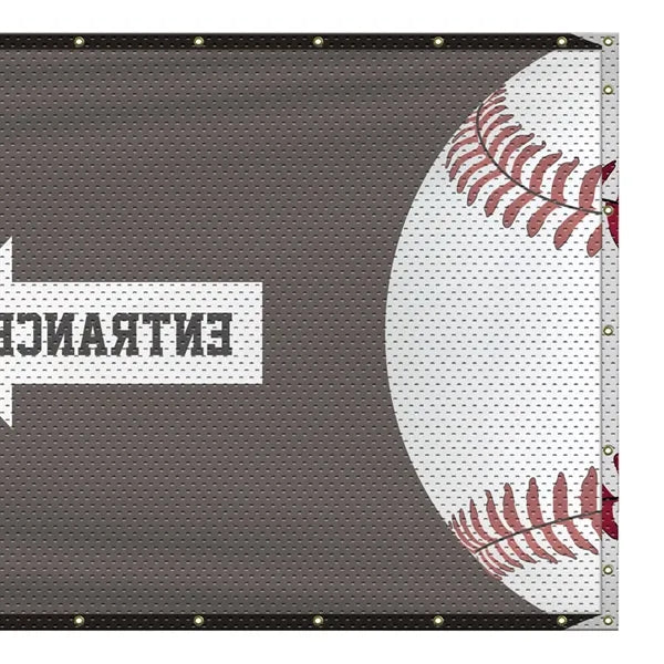 5' x 48' Polyester Mesh Banner
